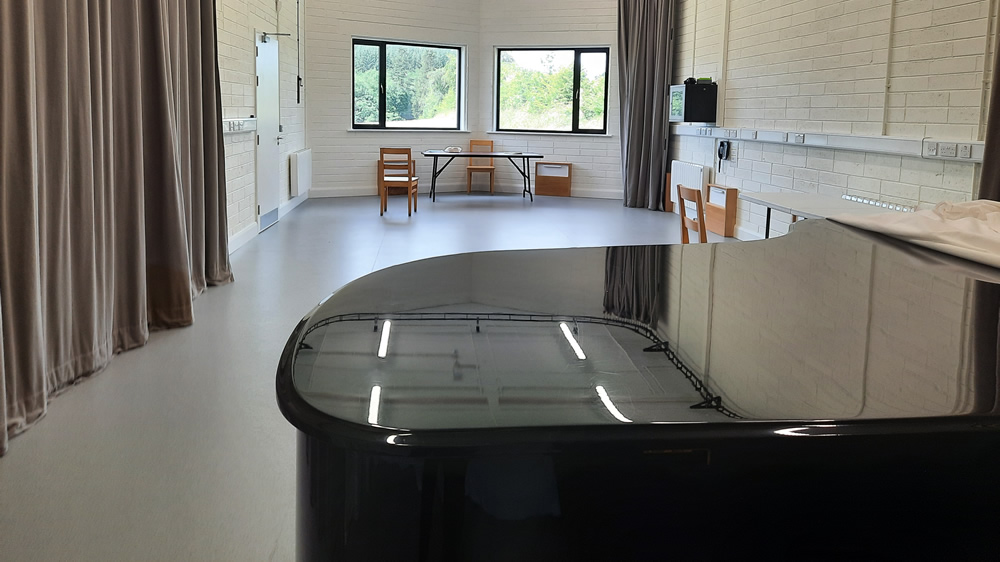 Inside the Ulster Garden and Village Performance Studio