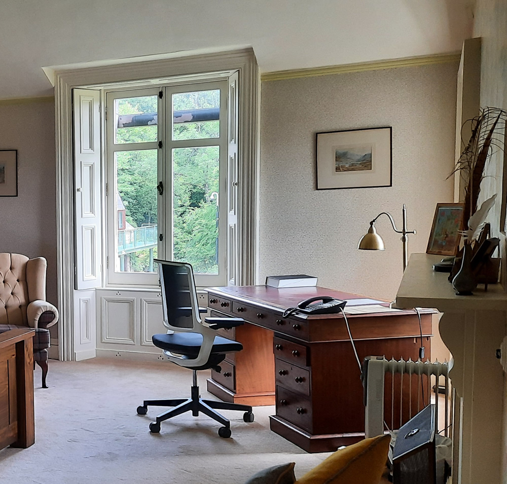 The Fitz-Simon Room Writing Desk in our Big House