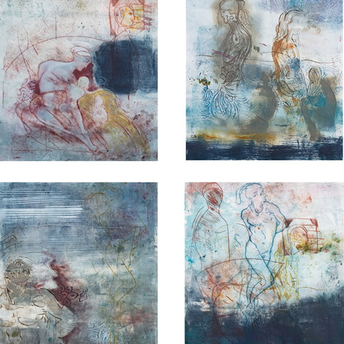 Karen Daye-Hutchinson - inaugural winner of the Anita Young Bursary, for a mid-career painter in association with RUA